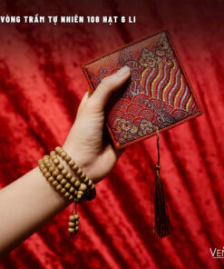 Vòng Tay Trầm Hương 108 Hạt - Chuỗi Tràng Phong Thuỷ Trầm Tốc Vườn Tự Nhiên 100% Thời Trang Nam Nữ, Cho Tâm An Lạc